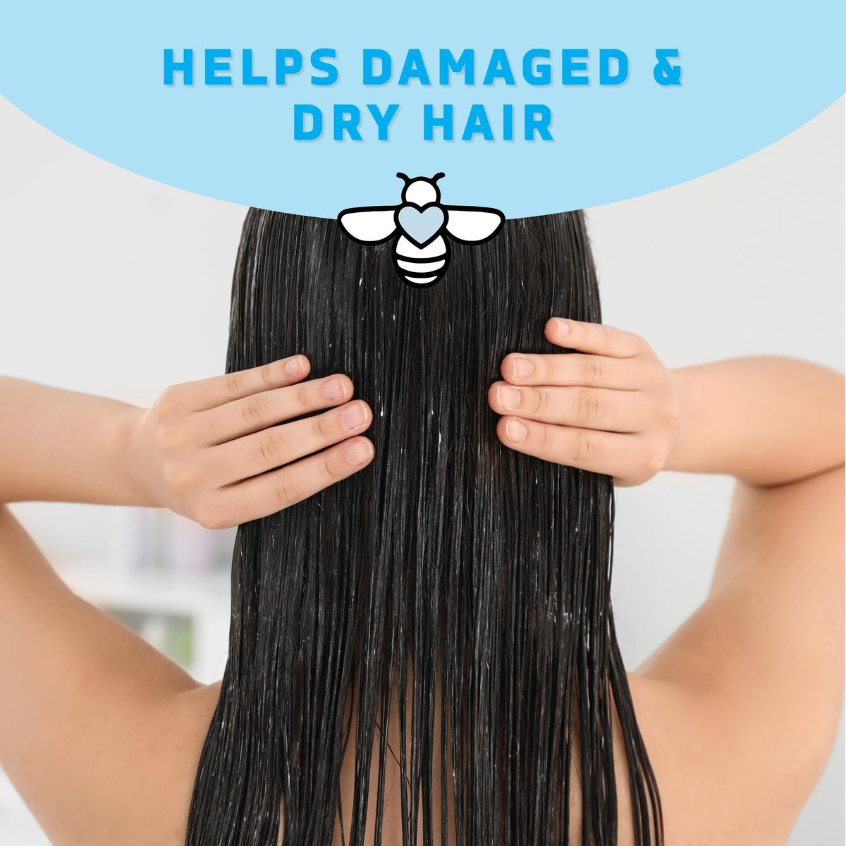 PSORIASIS HONEY Renewing Conditioner texture close-up reveals creamy hydration.