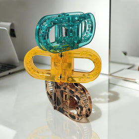 PT.zaowu magnetic bow clip decorative—adds charm while securing hair without damage.