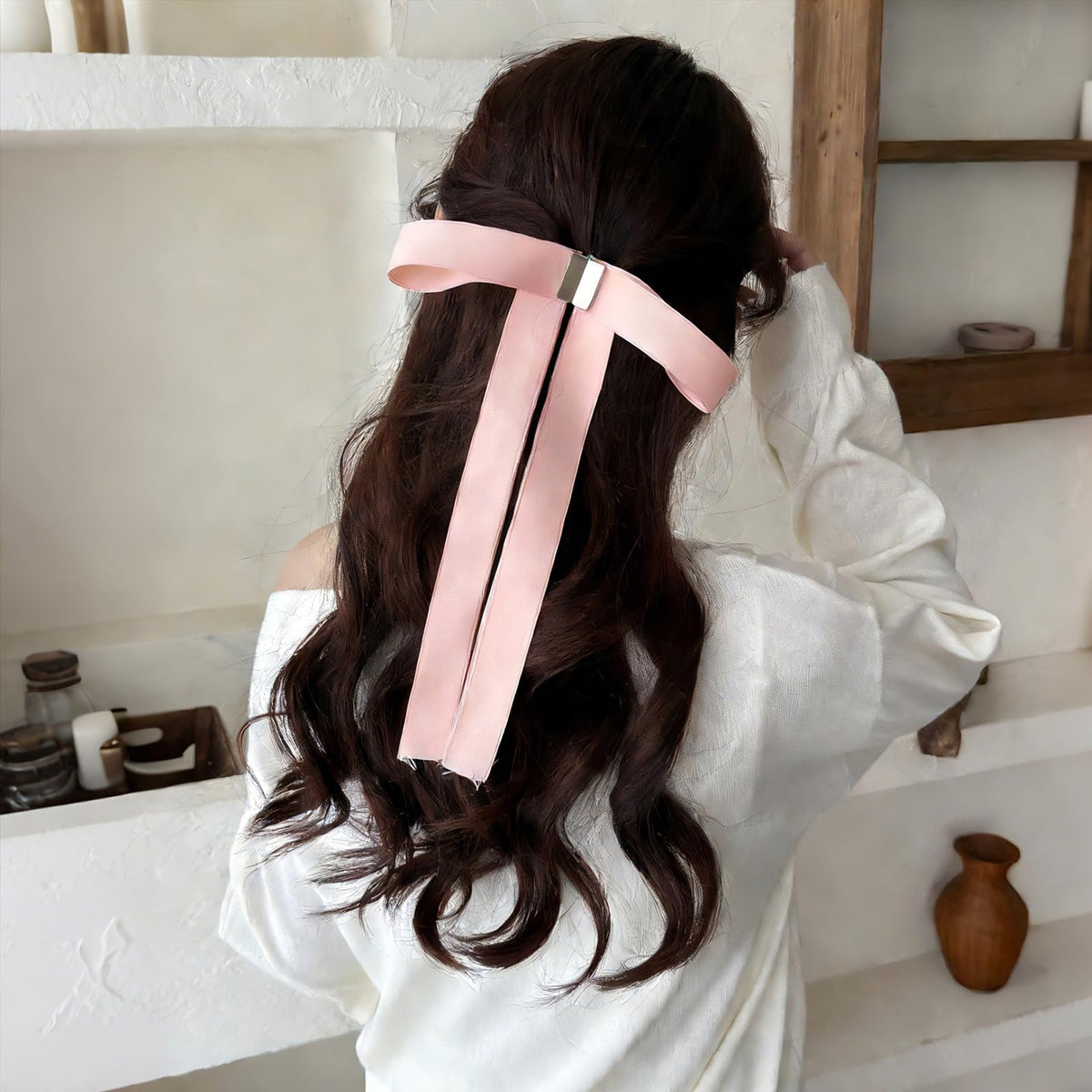 PT.zaowu magnetic clip in-use—travel-friendly design, light and comfortable all day.