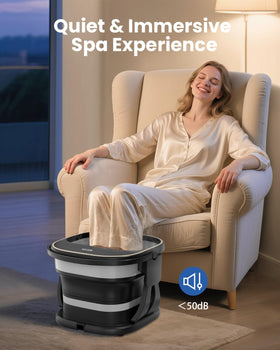 Puboo Quiet remote operation keeps temperature and massage adjustments effortless.