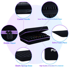 PUDEKO coated handle and extra carry strap for comfortable transport