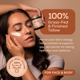 PUDL manuka honey swirl shows nourishing texture for daily care