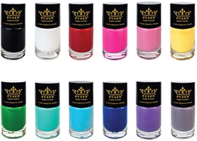 PUEEN Super Intense Nail Polish Baby Blue for crisp stamping and bright accents