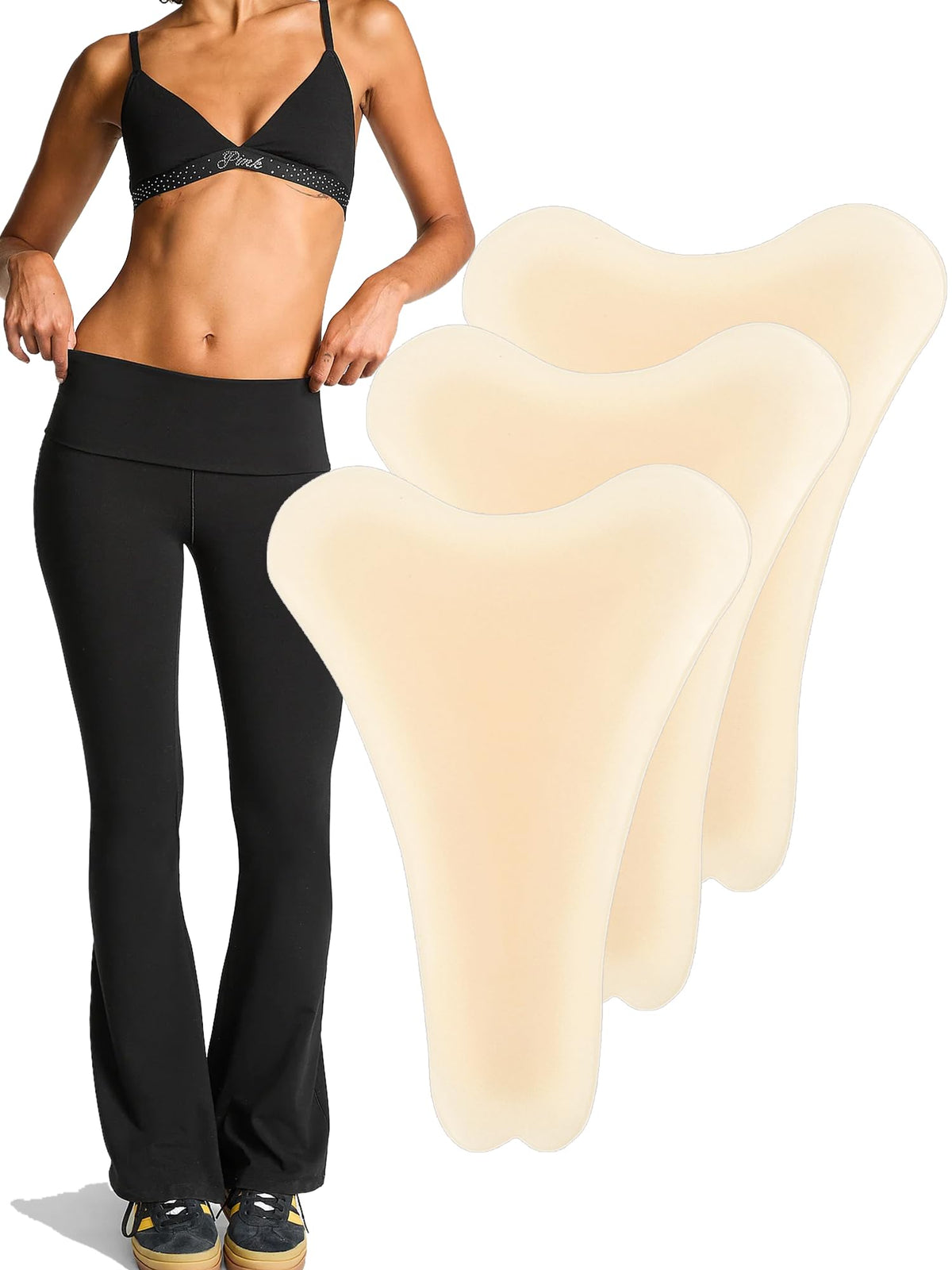 Puerfe Camel Toe Concealer with seamless design hides outlines under clothes for a natural look.