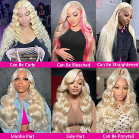 PUHPUH packaging includes wig cap for immediate use