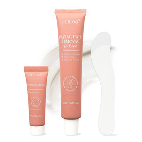 PUILOG facial hair removal kit packaging shown, gift-ready and travel-friendly.