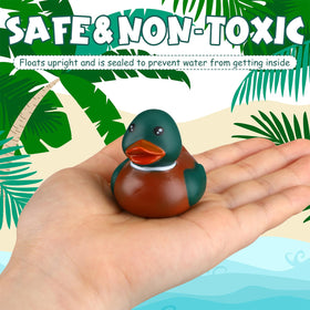 PullCrease mallard-pattern vinyl duck durable and fade resistant