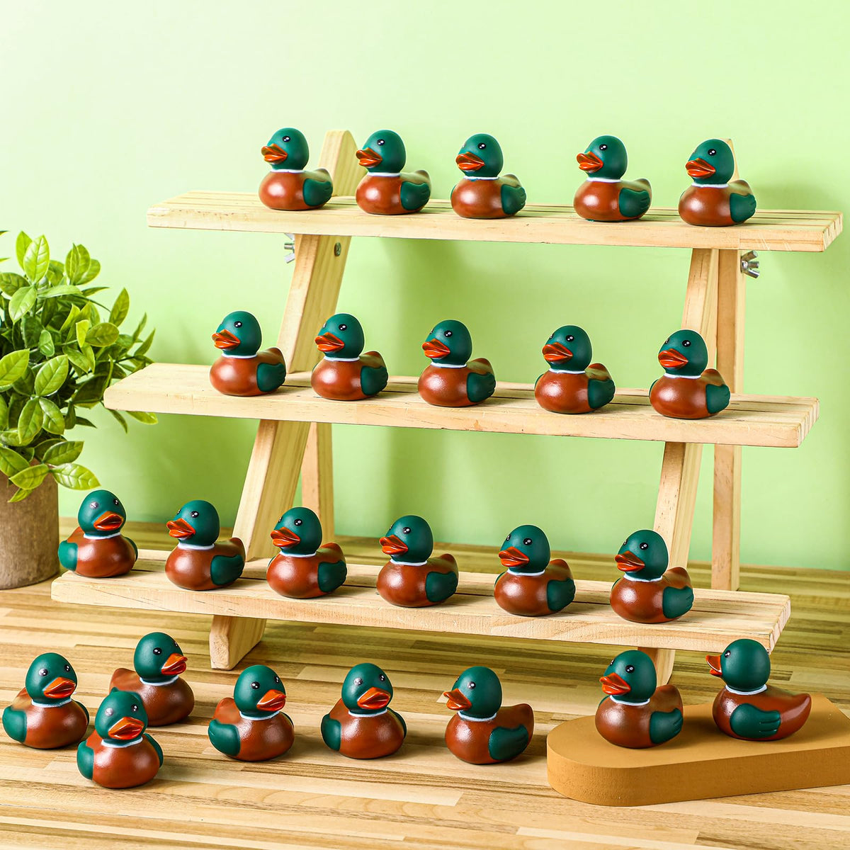 PullCrease rubber duck beach decor kit for themed parties