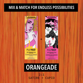 Pulp Riot Cupid shine test showing enhanced gloss after use