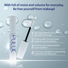 PULUK TOXTOX lash-treatment applicator closeup showing conditioning action.