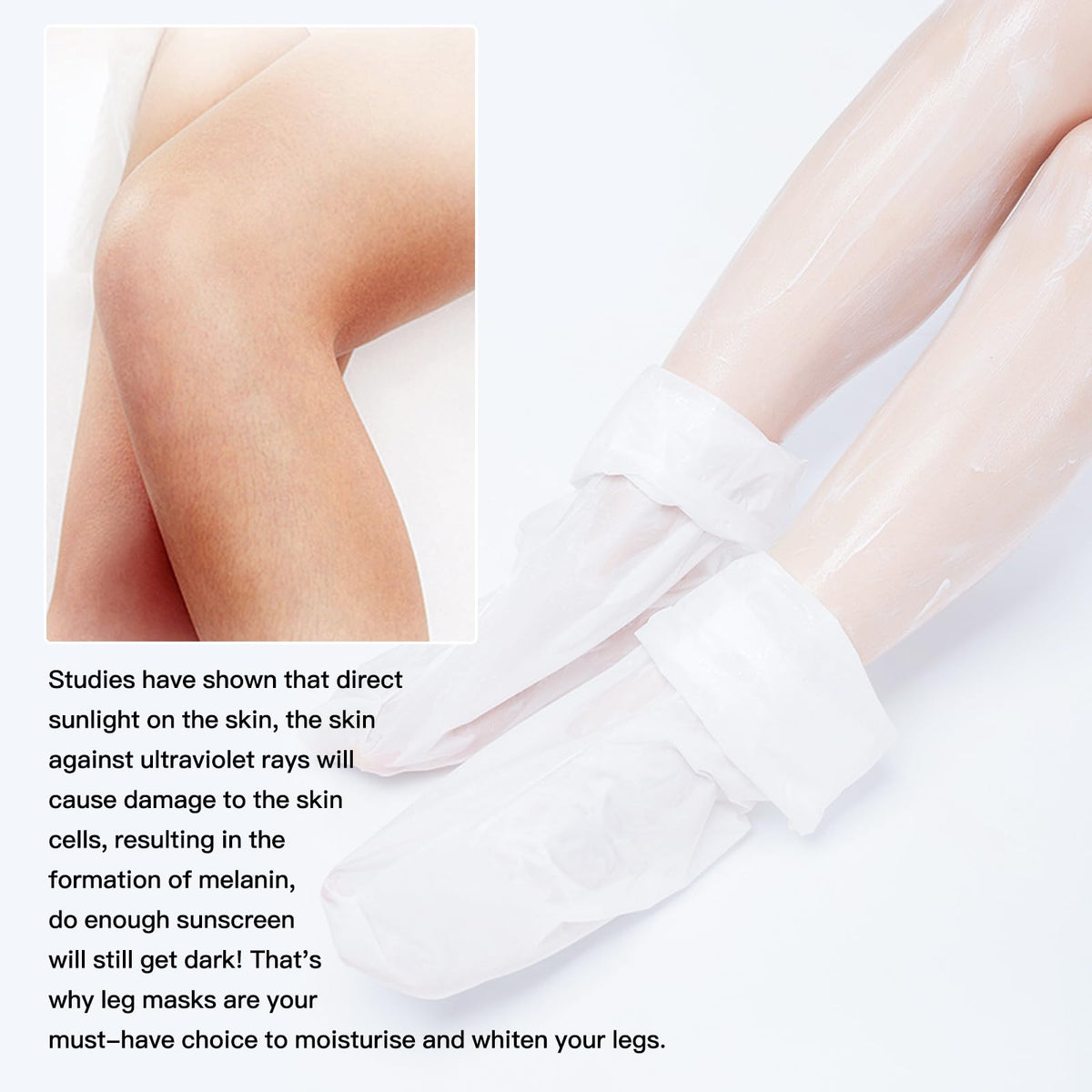 Pumei individually packaged foot mask emphasizes hygiene and portability