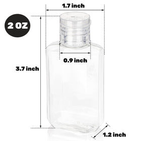 Pumtus clear PET bottles show durable, lightweight material for everyday travel.