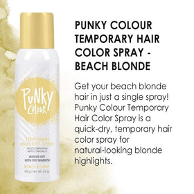 Washes out easily with shampoo for temporary style changes.