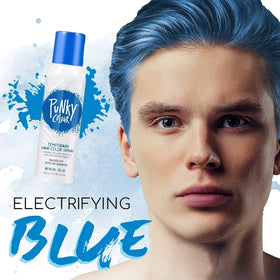 Punky Bengal Blue full-head color for bold looks.