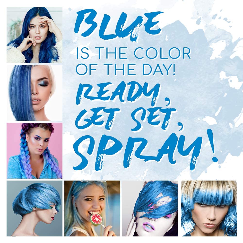 Punky Bengal Blue party-look for festival style.