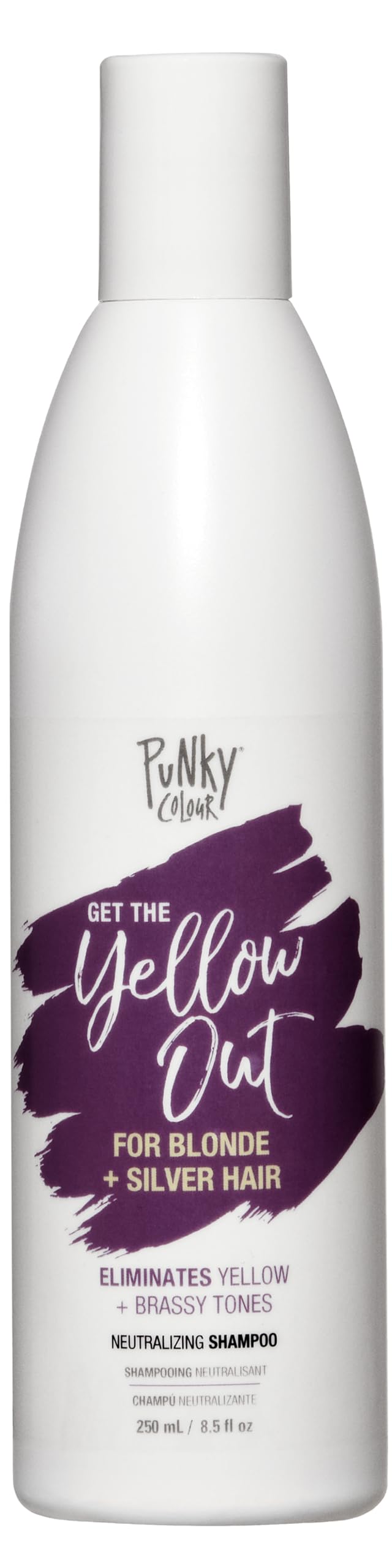 Punky Colour 3-in-1 bottle front showing color-depositing care for blondes.