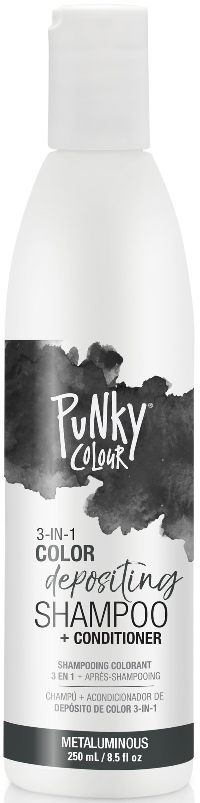 Punky Colour 3-in-1 bottle pour shows easy application and color refresh.