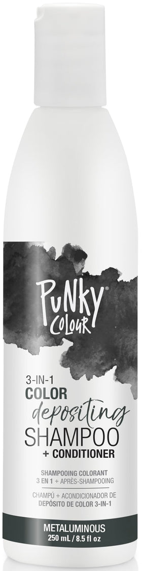 Punky Colour 3-in-1 bottle pour shows easy application and color refresh.