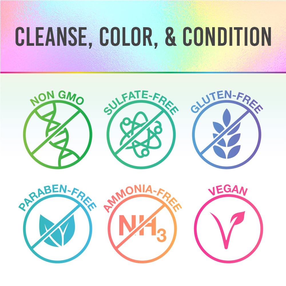 Punky Colour 3-in-1 keratin amino acids boost for stronger, smoother hair.