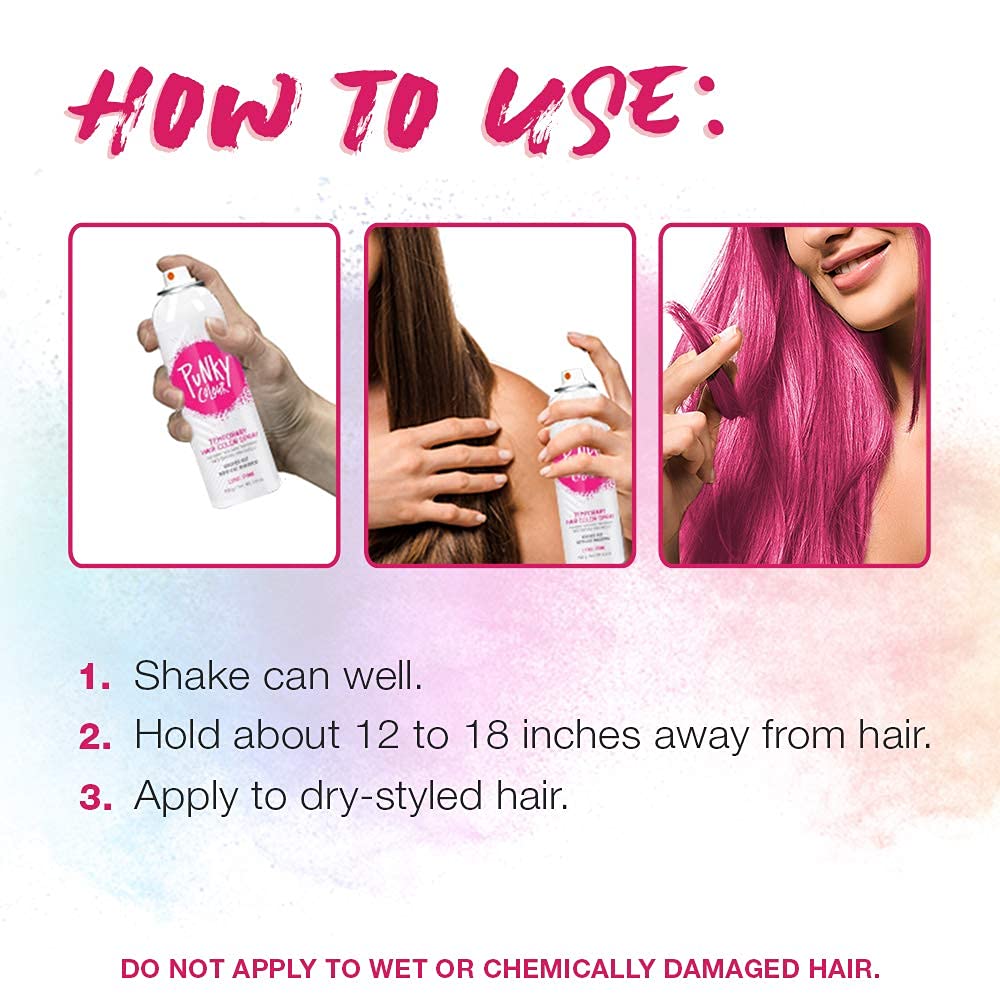 Festival-ready look with Punky Lynx Pink for expressive color styling.