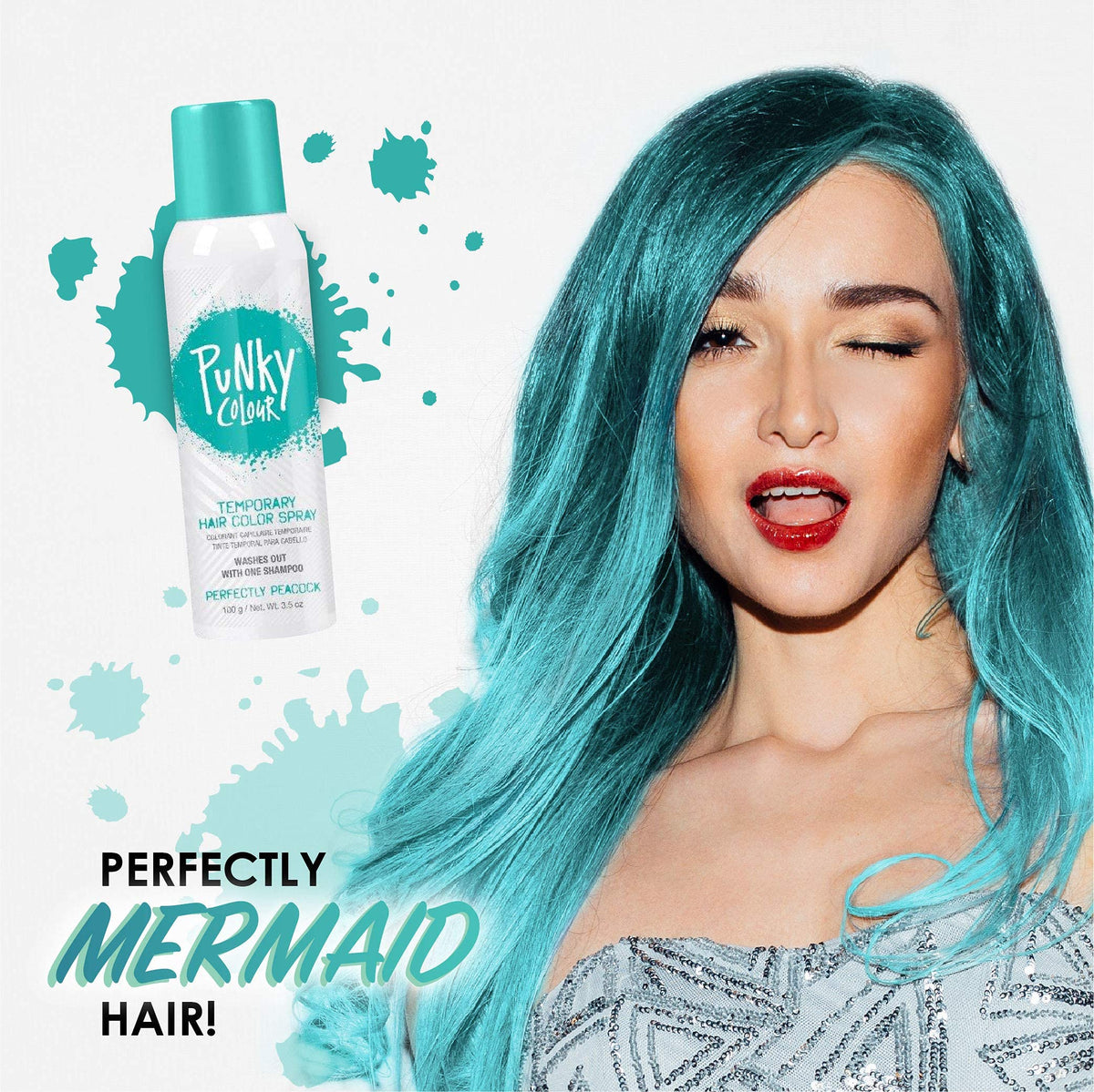 Punky Pastel Perfectly Peacock two-pack travel-friendly kit for on-the-go color.