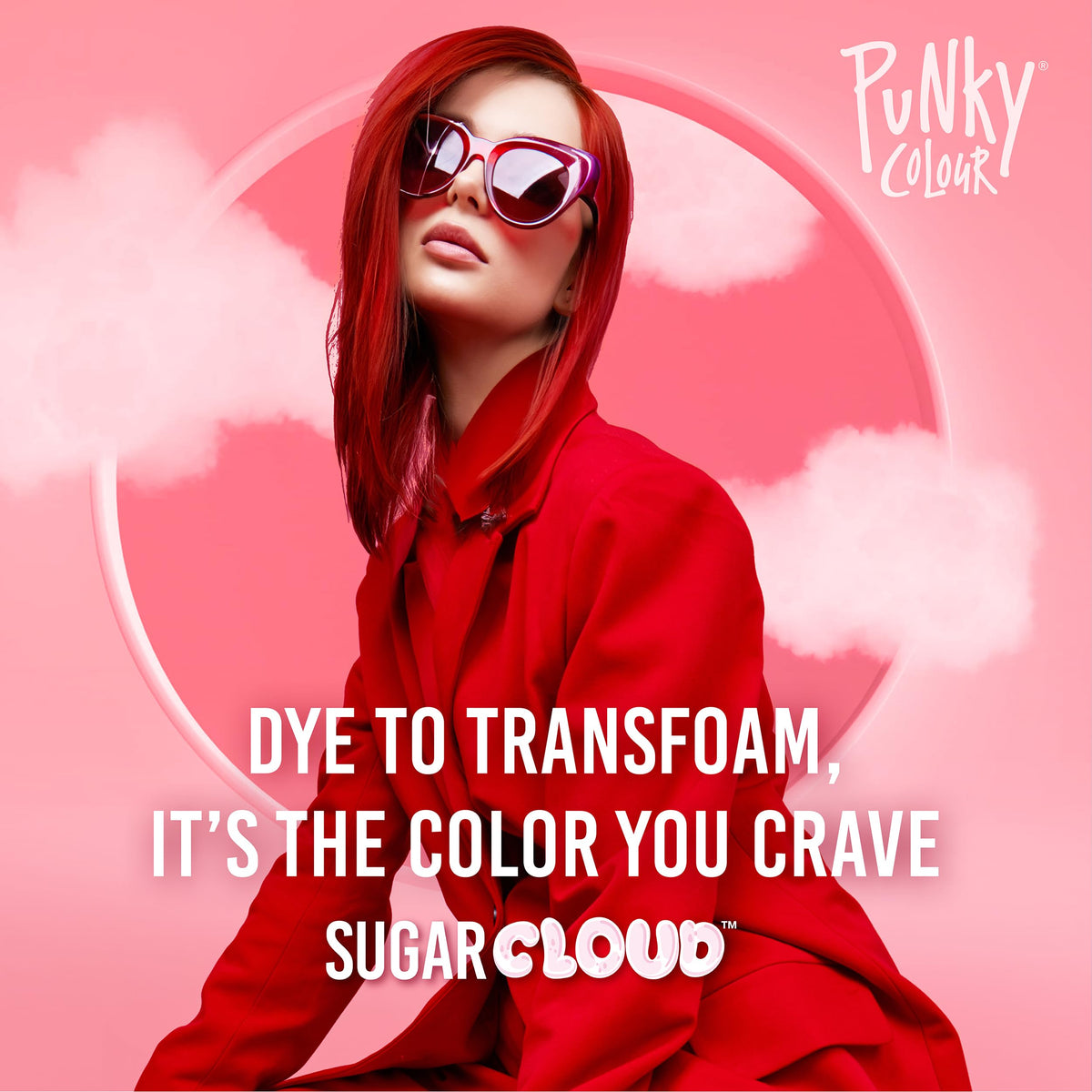 Punky Sugar Cloud Licorice foam texture shows airy coverage