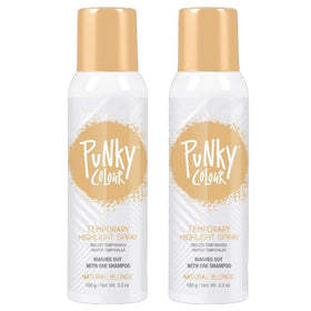 Punky Temporary Hair Highlight Spray bottle for natural blonde color that washes out