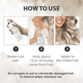 Punky travel kit offers on-the-go styling with platinum blonde color