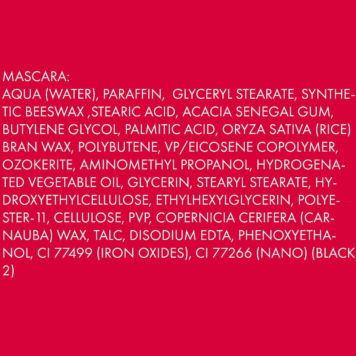 Pupa Milano Vamp Mascara tube design and sleek packaging