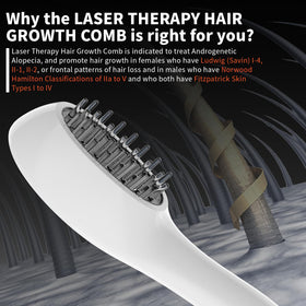 PUPCA Gift-ready Laser Hair Growth Comb for thoughtful hair care