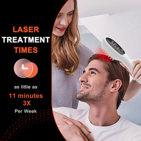 PUPCA Laser Hair Growth Comb portable design for travel and home use