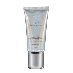 PÜR MINERALS 4-in-1 Energize & Rescue primer bottle ready for makeup prep