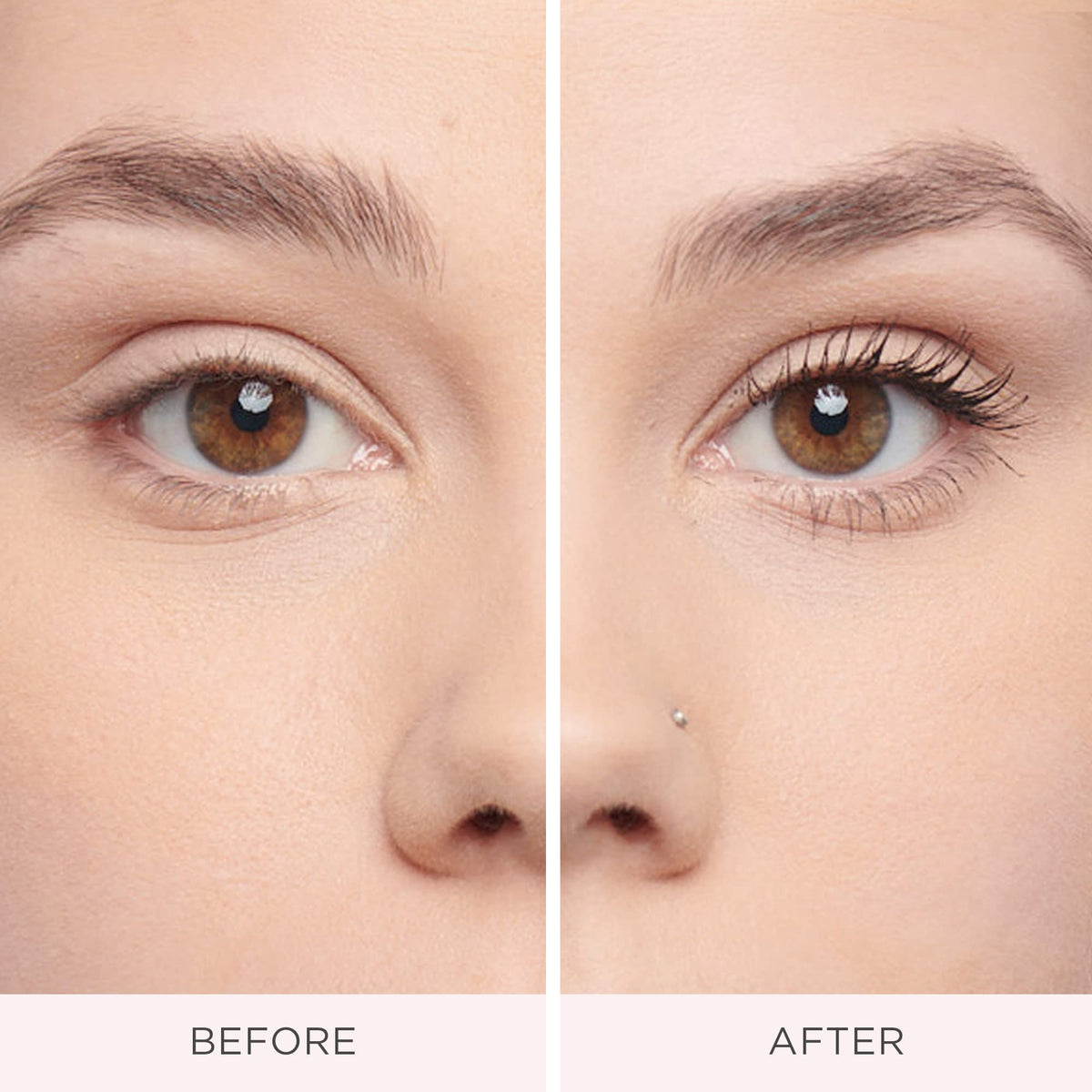 Pur Minerals Big Look Mascara lashes close-up with length and volume