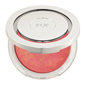 PÜR MINERALS Blushing Act peach compact open showing natural flush