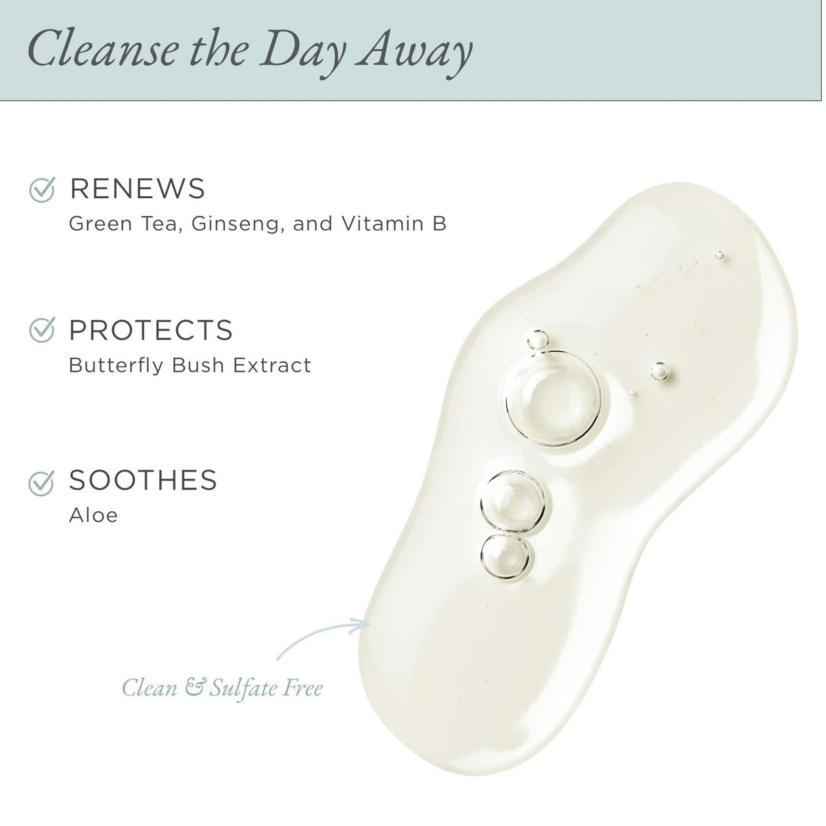 Pur Minerals Forever Clean gentle face wash foam for quick daily cleansing.