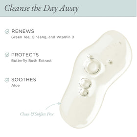Pur Minerals Forever Clean gentle face wash foam for quick daily cleansing.
