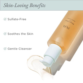 Pur Minerals Forever Clean with green tea and aloe for soothing nourishment.