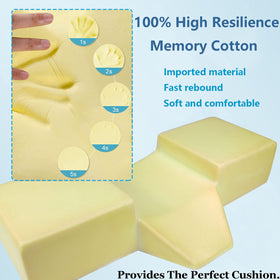 Puransen pillow side pocket detail with tools organized within easy reach
