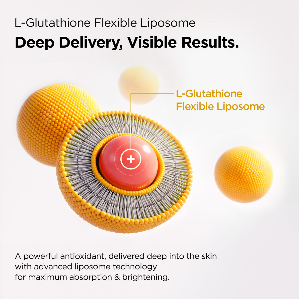 Purcell Glutathione 5% serum targets uneven tone on skin.