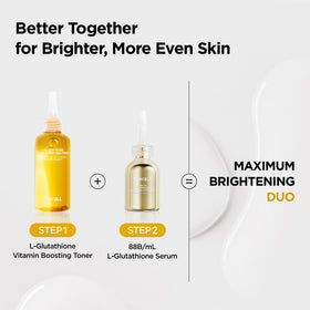 Purcell Glutathione 5% serum travel-friendly packaging for on-the-go routines.