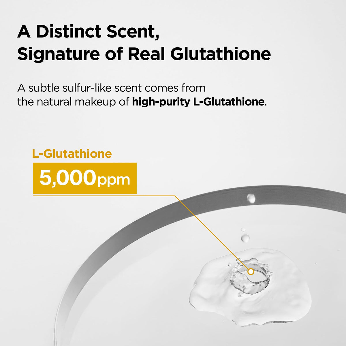 Purcell L-Glutathione Toner dropper application on skin