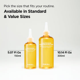 Purcell L-Glutathione Toner glow shot on skin