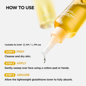 Purcell L-Glutathione Toner morning routine setup