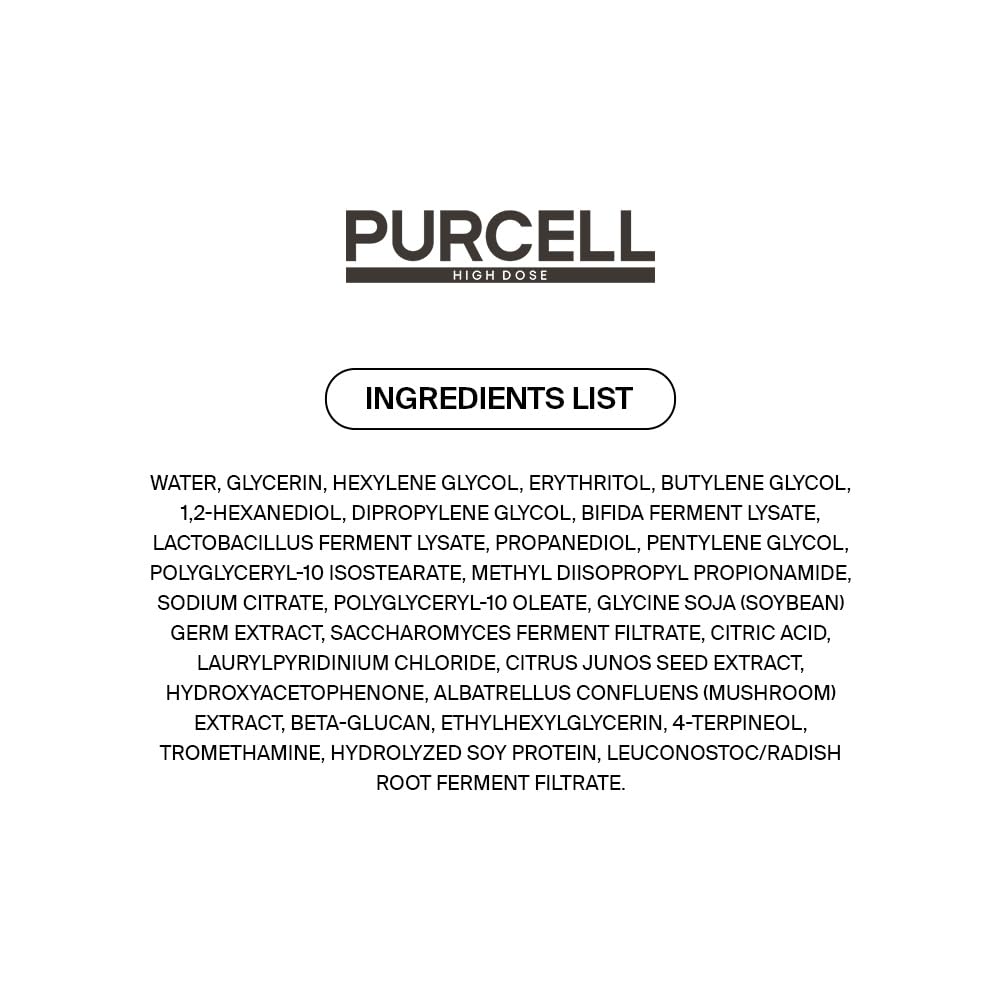 Purcell Pixcell Biom Scalp Tonic suitable for daily or post-shampoo use.