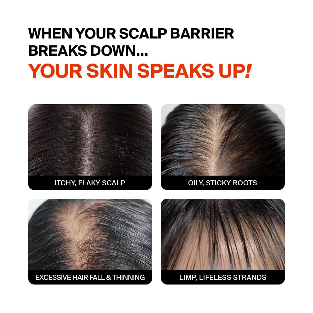 Purcell Pixcell Biom Scalp Tonic pump demonstrates easy, mess-free application.