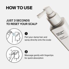 Purcell Pixcell Biom Scalp Tonic free from parabens and sulfates.