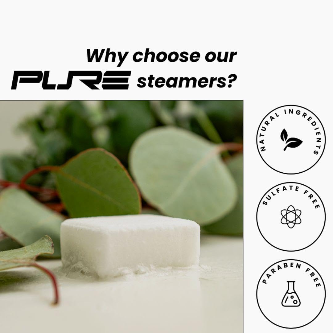 Pure Athlete lavender menthol steamer providing refreshing post-workout breath