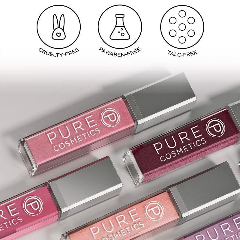 Pure Cosmetics Pure Illumination Lip Gloss provides conditioning shine for hydrated lips.