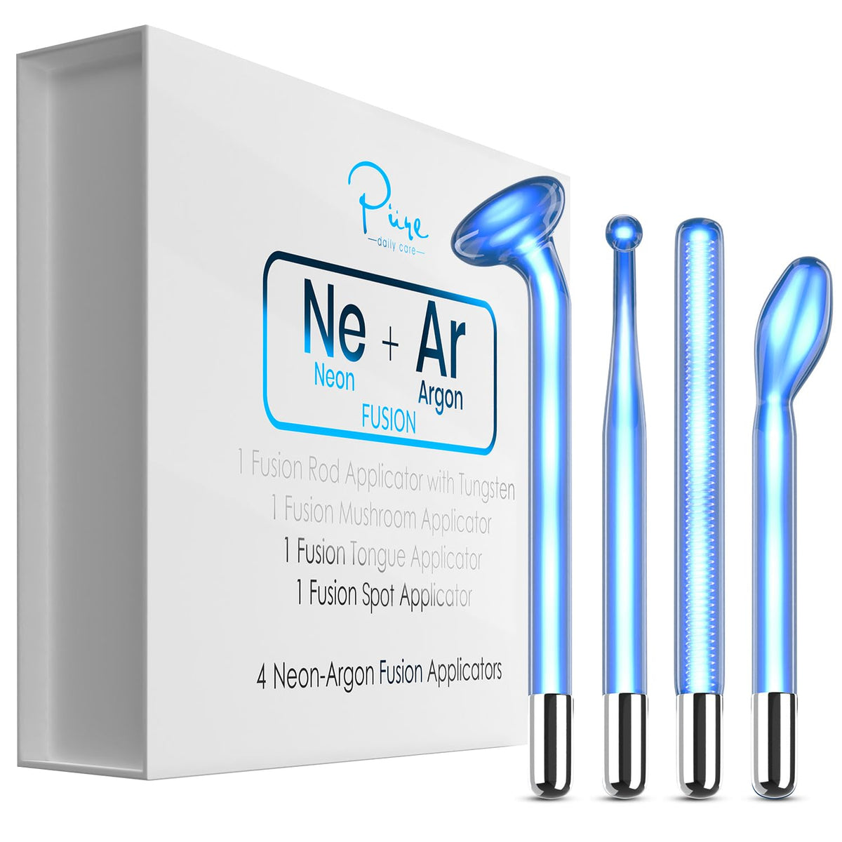Pure Daily Care Fusion Bent Wand for precise facial targeting