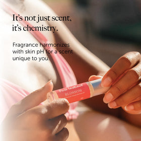 Pure Instinct BLOSSOM close-up pheromone note showing premium composition for your scent.